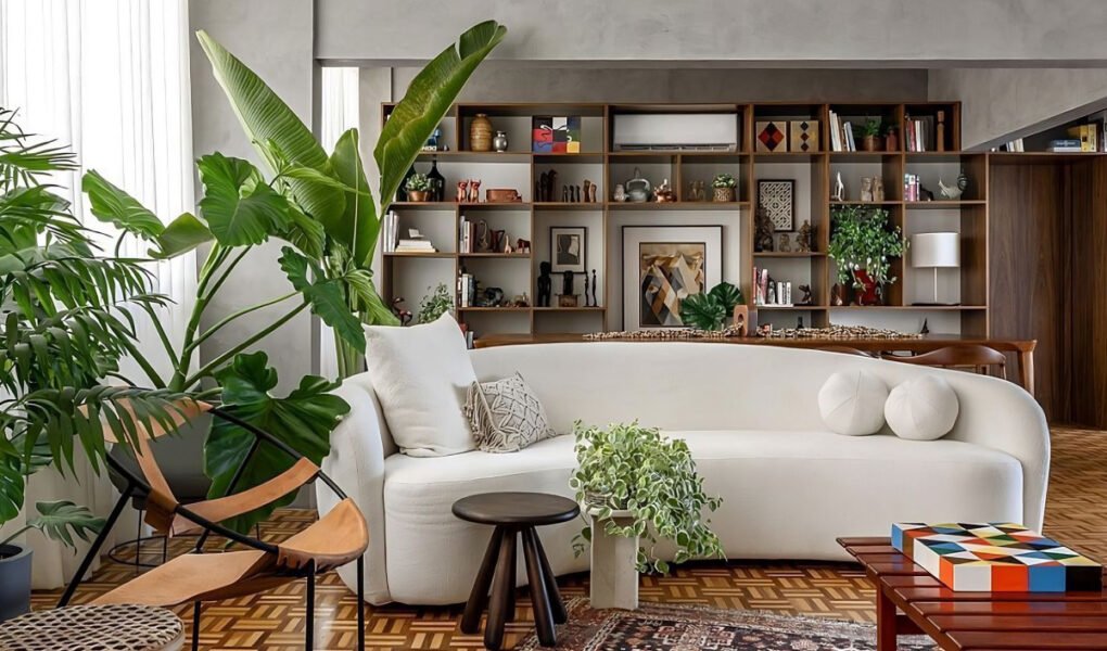 decoração com plantas